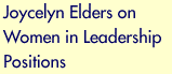 Joycelyn Elders
