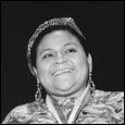 Photo: Human rights activist Rigoberta Menchu