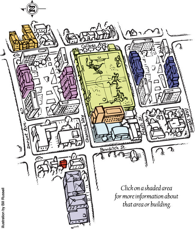 Underhill area map