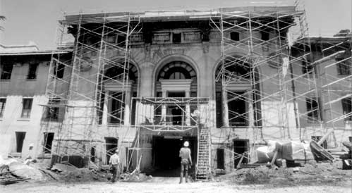 front of Hearst Mining Building