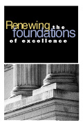 Renewing the Foundations of Excellence