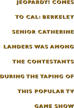 Jeopardy! comes to Cal.