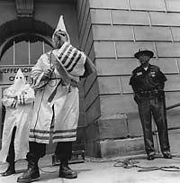 KKK rally