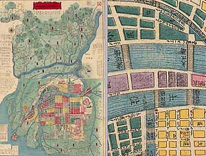 1877 map of Osaka