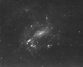 spiral galaxy NGC 4395