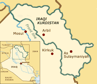 Iraq map