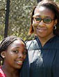 Michelle Martin and daughter