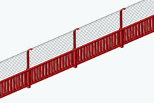 Modified pedestrian railing