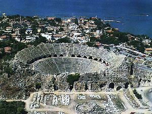 Amphitheater at Side, Turkey