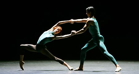 Muriel Maffre and Pierre-Francois Vilanoba dancing
