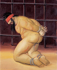 Abu Ghraib painting by Fernando Botero