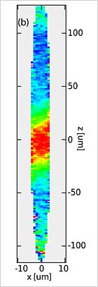 photo of a Bose-Einstein condensate