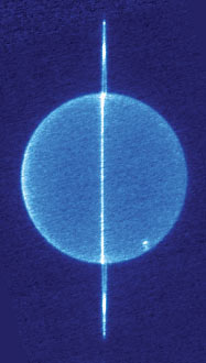 dark side of the rings of Uranus