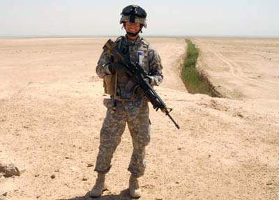  John David Shelton, while on duty in Iraq as a member of a Navy counter-IED team. 