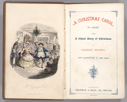 Frontispiece of A Christmas Carol