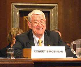 Chancellor Birgeneau testifies before Senate committee