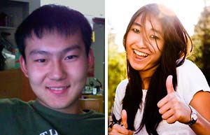 Andy Su and Jessica Mah