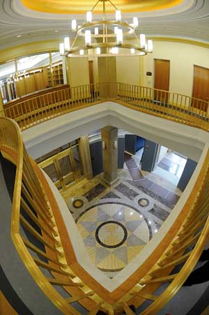 rotunda in Bancroft Library