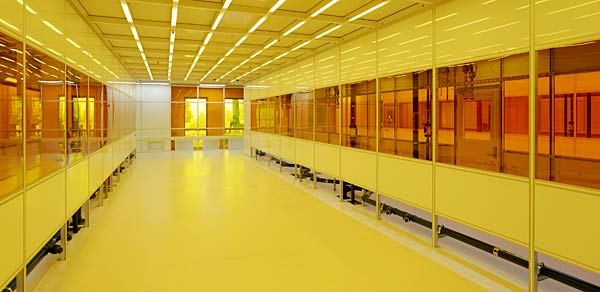 Cleanroom at new CITRIS building