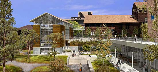 Renovated Naval Architecture Building and new Blum Center building