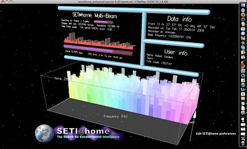 SETI@home screensaver