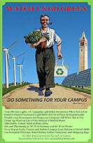 Dig On green poster