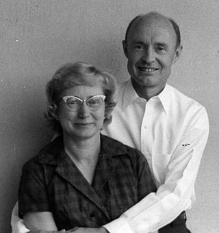 Jane and Kermit Wiltse in 1965