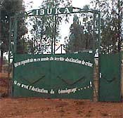 Gate to the cemetery