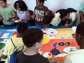 Community Arts Exchange day-campers