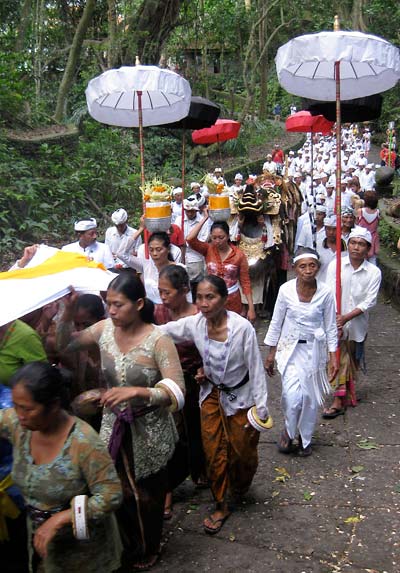 Balinese procession